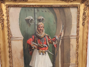 На аеродрому откривена непријављена слика Паје Јовановића