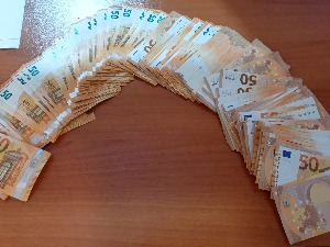 Током викенда заплењено 50.000 евра