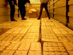 Преко 250 кг марихуане у товару сојиног млека