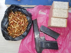 Заплењени делови наоружања, оружје и муниција