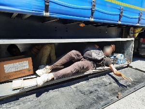 Пун камион миграната на Прешеву