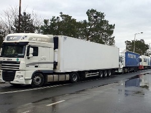 Успорен теретни саобраћај ка Румунији