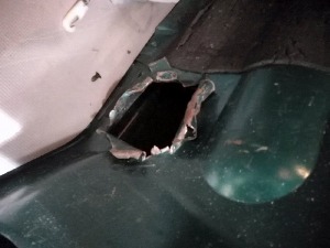 Марихуана сакривена у седишту