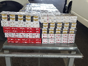 Комби и јастук испуњени цигаретама