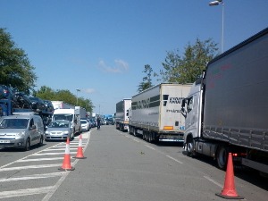 Невреме донело проблеме у теретном саобраћају 