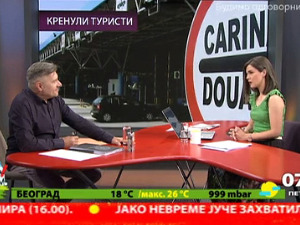 Јутарњи програм РТС: Царина спремна за прилив већег броја путника