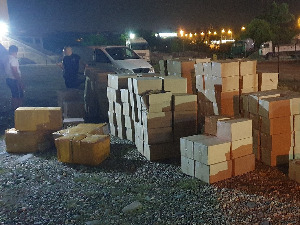 Заплењено преко 2 тоне дувана за наргиле