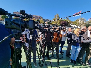 Медијски осврт на промоцију обуке за претрагу бродова