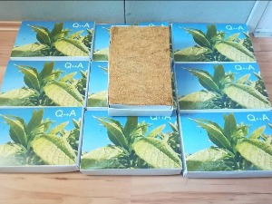 Товар резаног дувана у крову воза