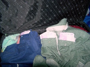 Гардероба у пртљагу пуна непријављених евра