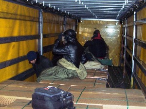 Ухваћени емигранти из Сирије и Авганистана