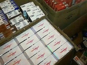 Породична кућa претворена у складиште цигарета