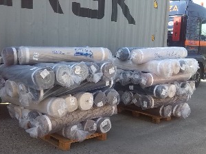Откривено преко два тоне материјала за намештај