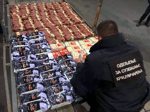 100 килограма еспресо кафе иза седишта
